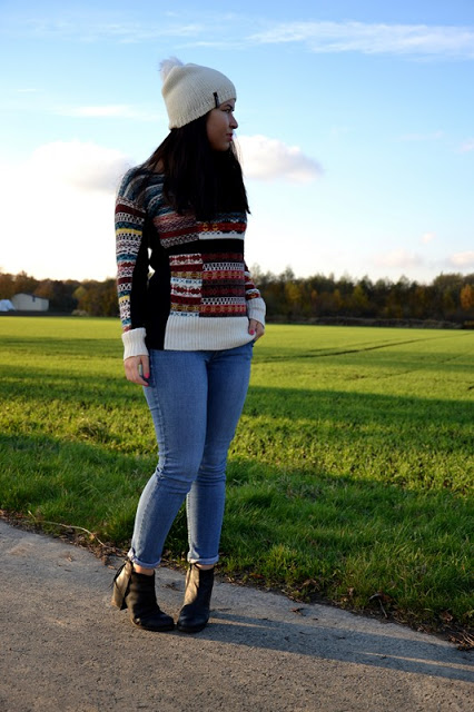 Outfit Patchwork Pullover 1