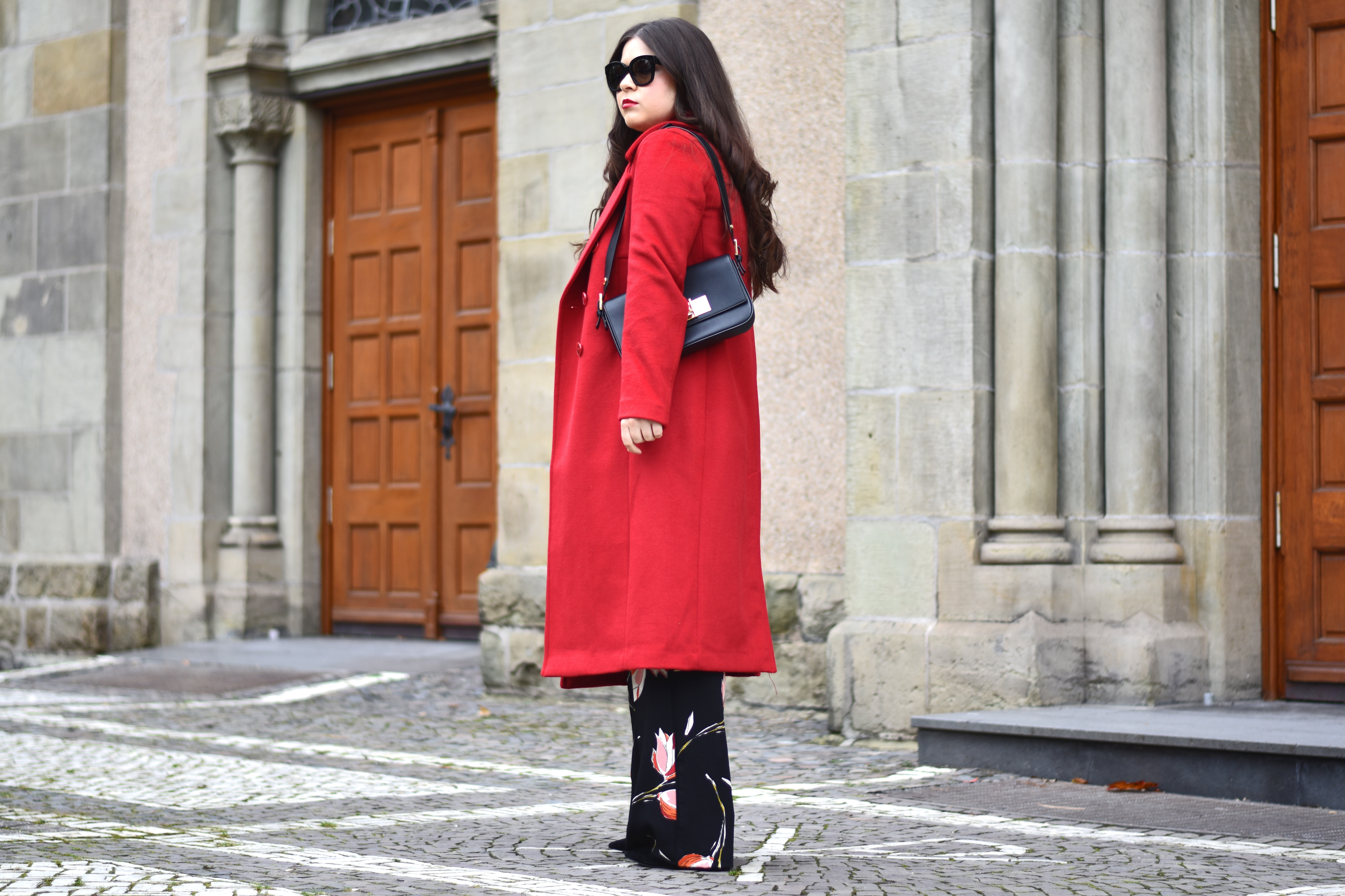 Roter Mantel Im Look Amour De Soi By Tina Carrot